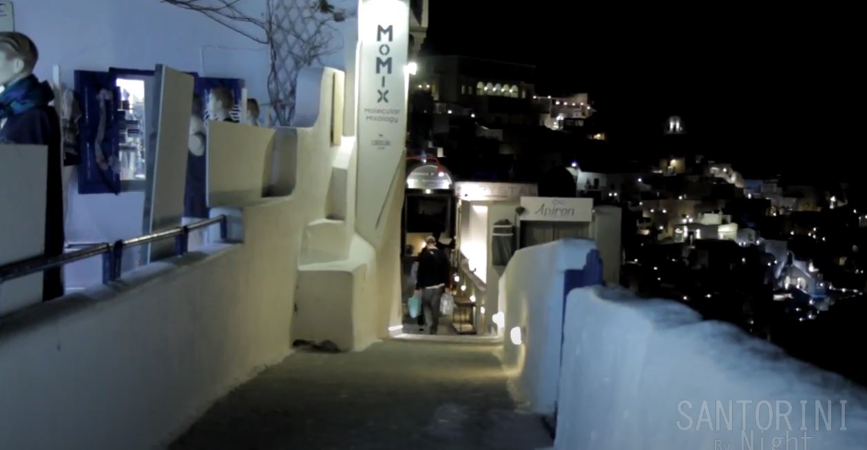 The Santorini Project : Adoring Santorini by night!